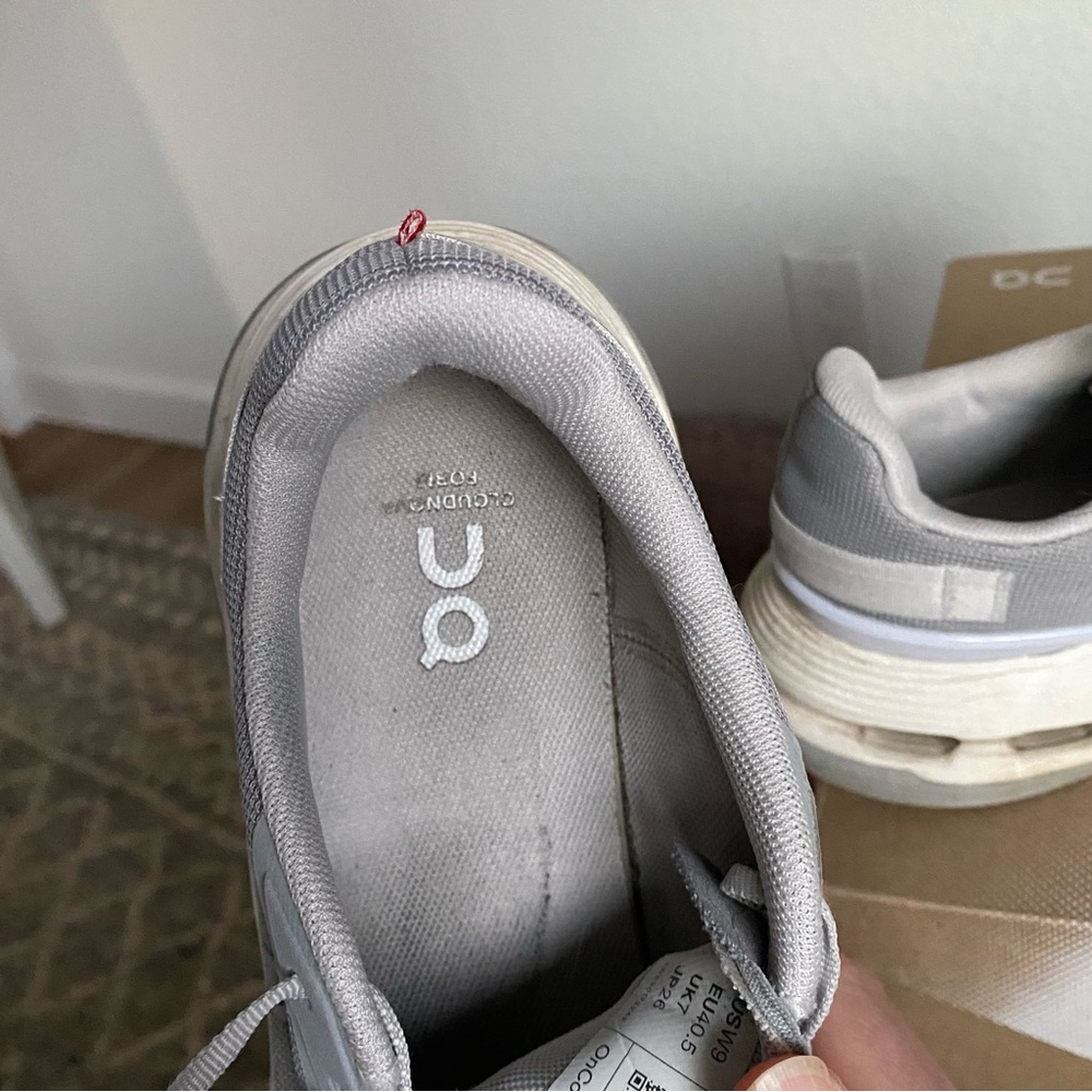 On Cloud Cloudnova Form 2 Running Gray Sneakers W… - image 8